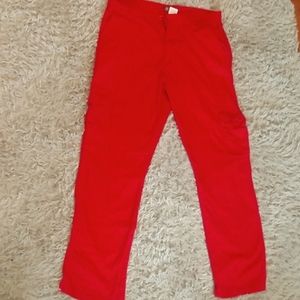 Size 36 Red S2 branded pants